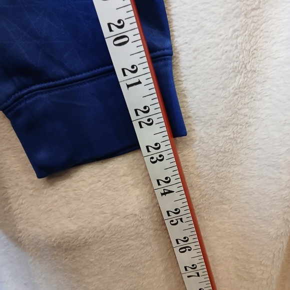 Majestic NHL New York Rangers Hockey Hoodie Sweater  Mens Tall Large - Picture 4 of 7